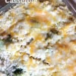 Easy Cheesy Chicken Broccoli Rice Casserole - One of our family's favorite weeknight meals!