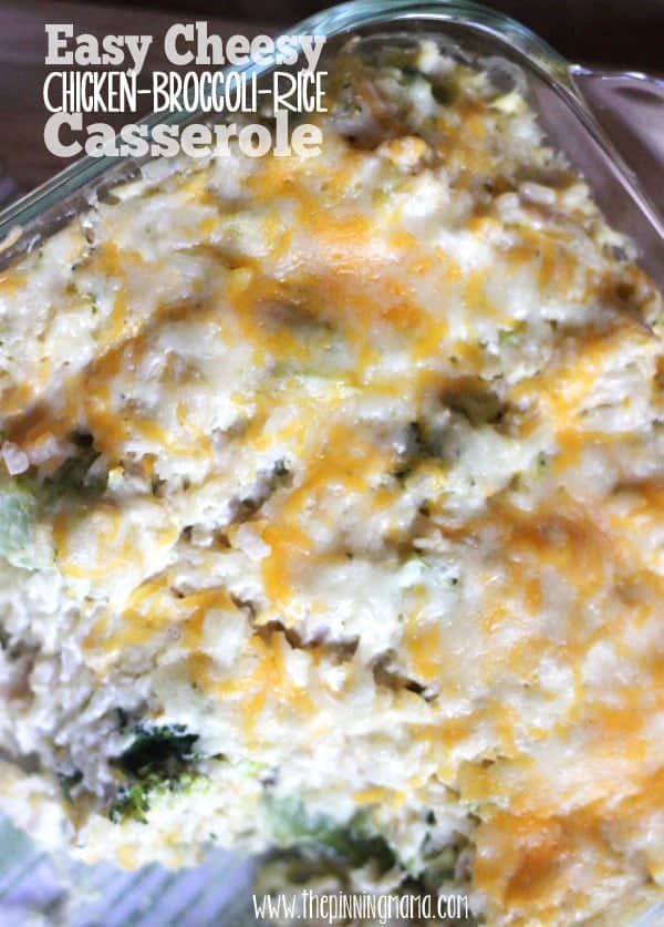 Easy Cheesy Chicken Broccoli Rice Casserole The Pinning Mama,How To Cook Ribs On A Gas Grill And Oven