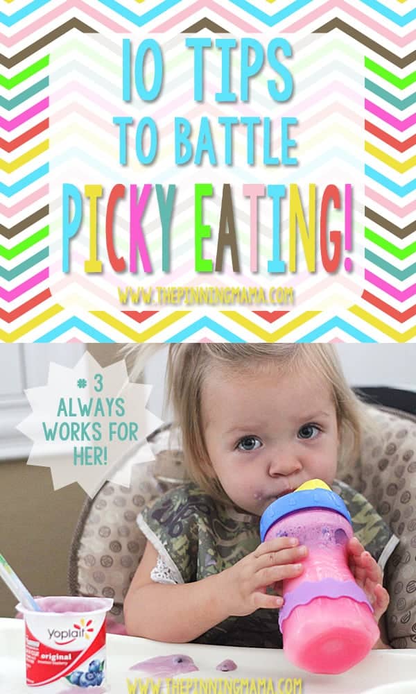 Great tips for moms of picky eaters! I especially like #3 and #7!