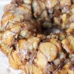 Apple Pie Monkey Bread. This sounds like a great excuse to eat apple pie for breakfast!!