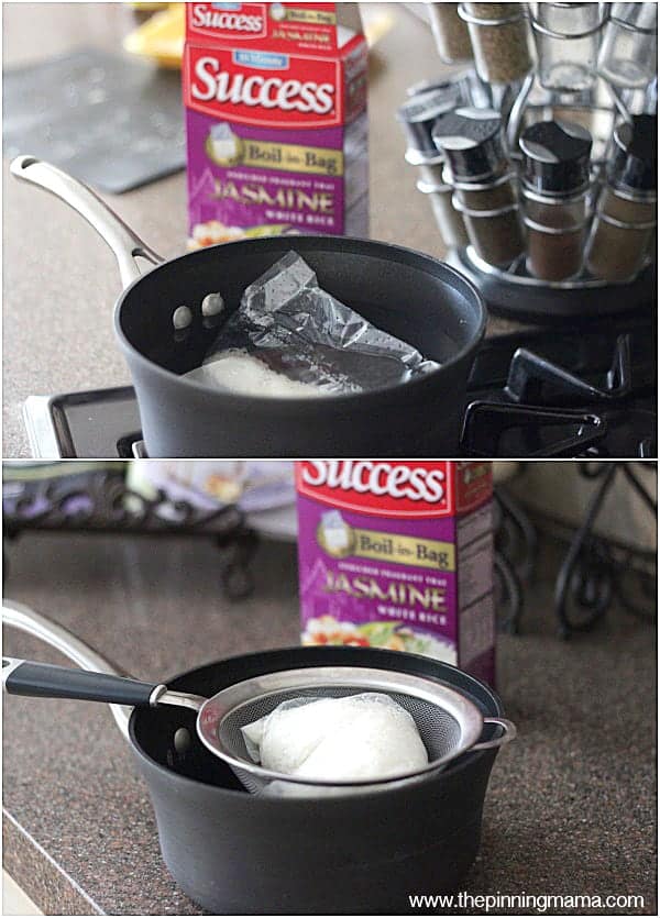 Love boil in a bag rice for easy week night dinners! it is fool proof so if I get distracted it is almost impossible to mess up!