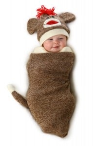 Baby Sock Monkey Halloween Costume