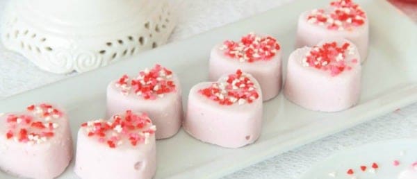 Make Valentine's Day a little more special with heart shaped desserts for your sweetheart. Great classroom favor ideas and simple make ahead desserts.