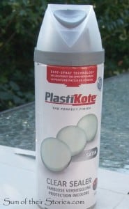 clear spray