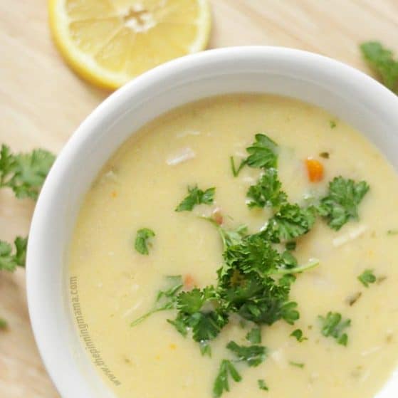Easy + Delicious = My kind of dinner | Lemon Chicken Soup Recipe