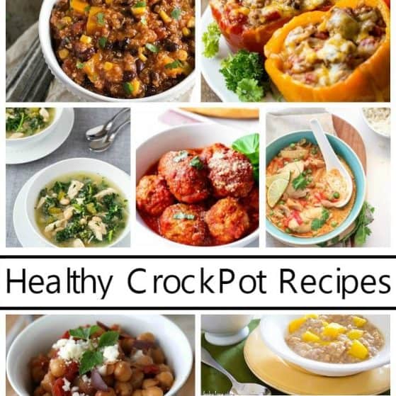 Forget the heavy creamy dishes... Healthy recipes to make in your crock pot!