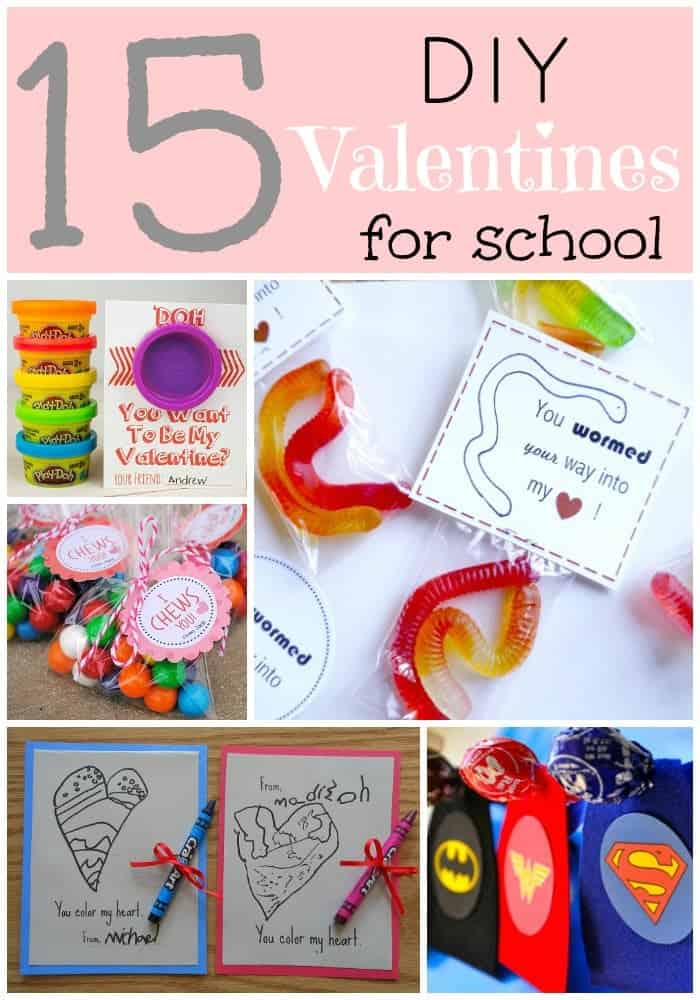 15 School Valentines for Kids