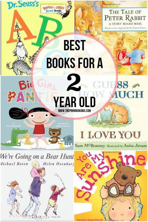 A fabulous collection of the best books for 2 year old girls