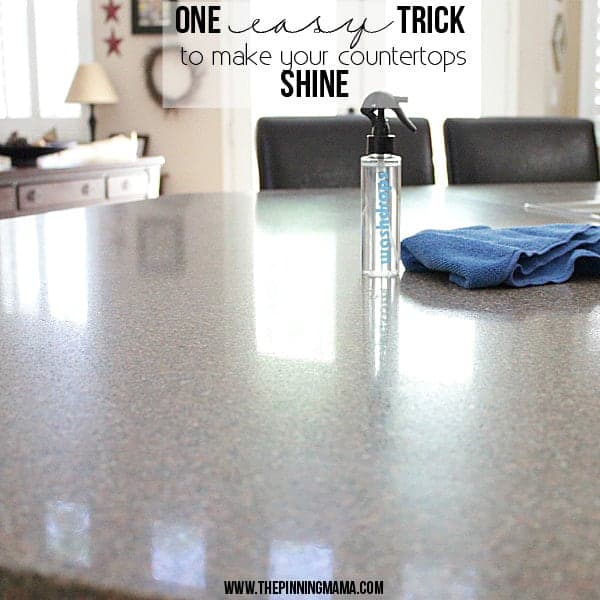 How to clean your granite counter tops like a PRO!