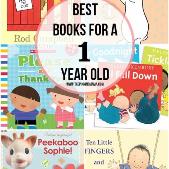 A fabulous collection of the best books for 1 year old girls!