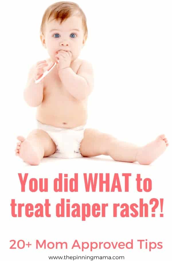 Advice from Moms: More than 20 ways to treat diaper rash. 