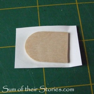 glue to paper