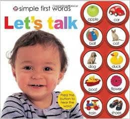 Simple First Words Let's Talk by Roger Priddy