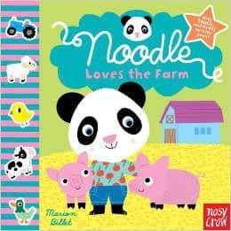 Noodle Loves the Farm by Nosy Crow, Marion Billet