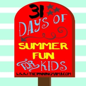 Love this! A new idea for kids fun activity every day for a month!! This will make long summer days SO much fun!
