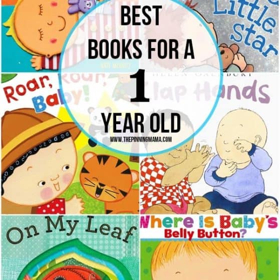 A fabulous collection of the best books for 1 year old boys!