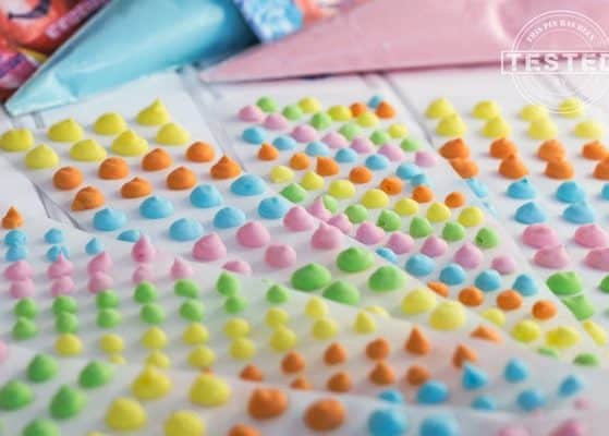 These Kool-aid candy dots are SO fun! My kids would love making these!