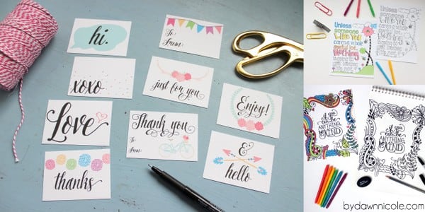 DIY Kids Coloring Page Windsock Craft | ThePinningMama.com
