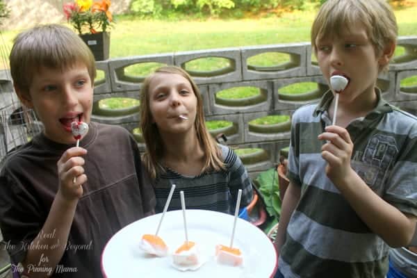 Easy Activities for Kids - Fruit and Yogurt Freezer Pops