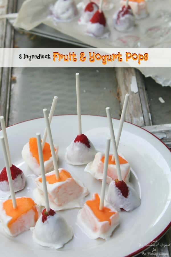 Easy Activities for Kids - Fruit and Yogurt Freezer Pops