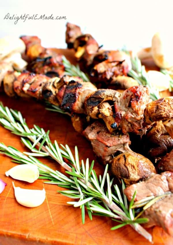 Summer family favorite grilled kabob recipes. Easy clean up and perfect for small gatherings or party's.