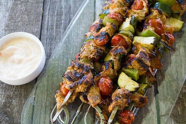 Summer family favorite grilled kabob recipes. Easy clean up and perfect for small gatherings or party's.