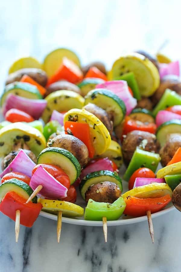 Summer family favorite grilled kabob recipes. Easy clean up and perfect for small gatherings or party's.