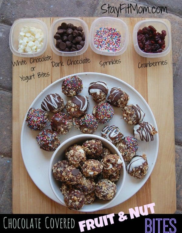 It's like a Lara bar for kids!! Fruit & Nut Bites - Kid Friendly Healthy Snack