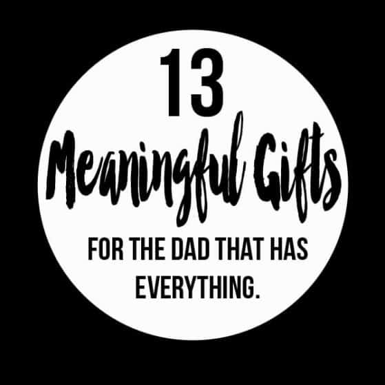 Love this list of gift ideas for Dad! It is SO much better thanjust getting him another thing. LOVE number 7!!