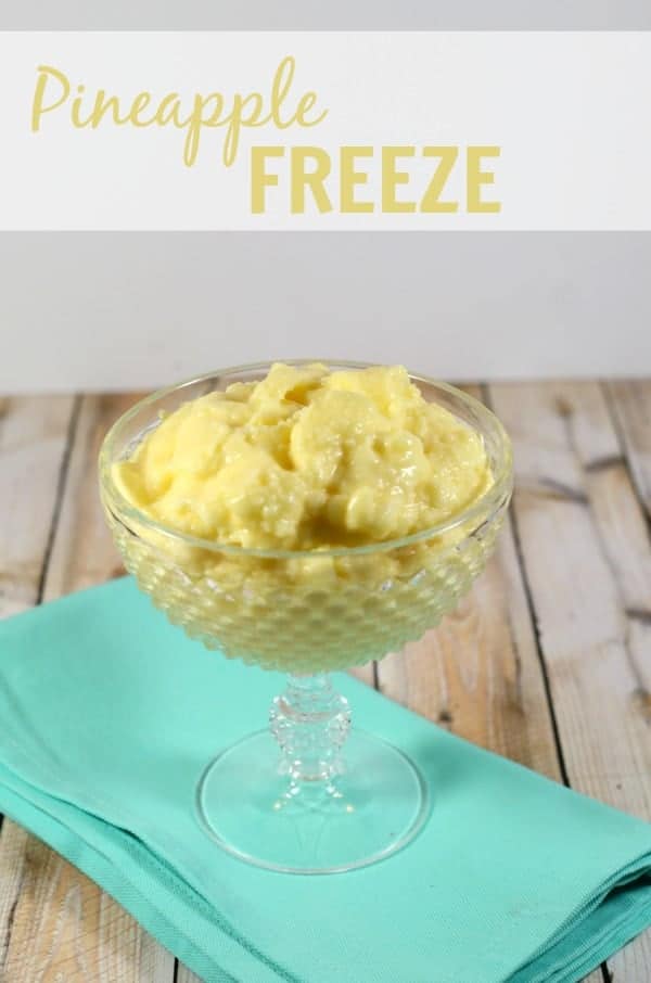 My kids are obsessed with this Pineapple Whip recipe! Thank goodness it is so easy to make!!