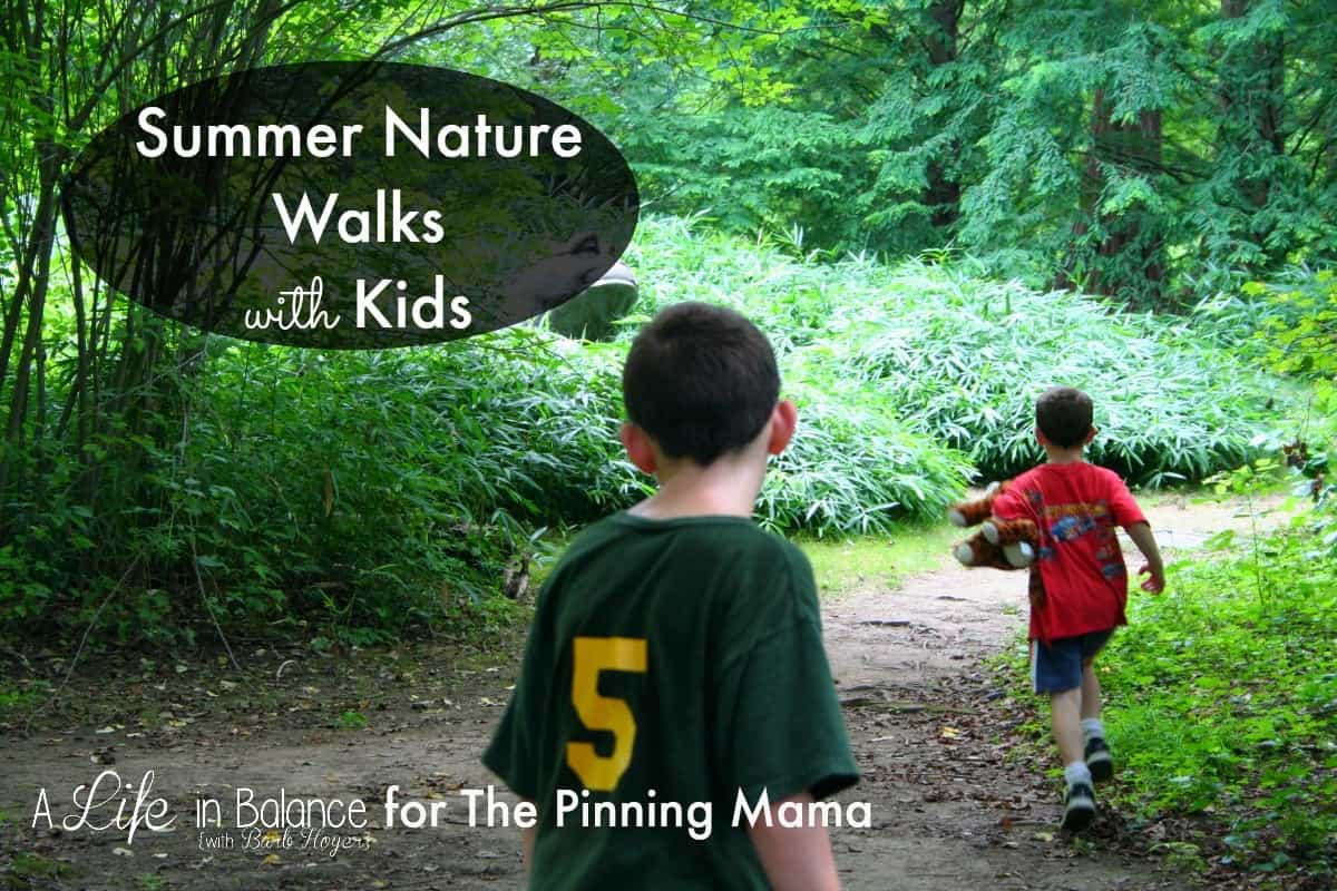 Every detail you need to go on a nature walk with your kids that will be a great way to learn and open them up to conversation!