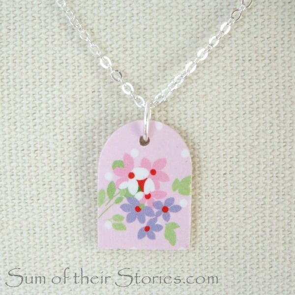 light pink pendant