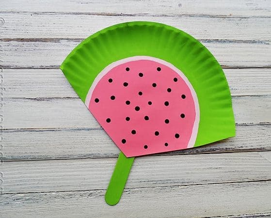 20+ Watermelon Crafts for kids!! Perfect crafts for summer!