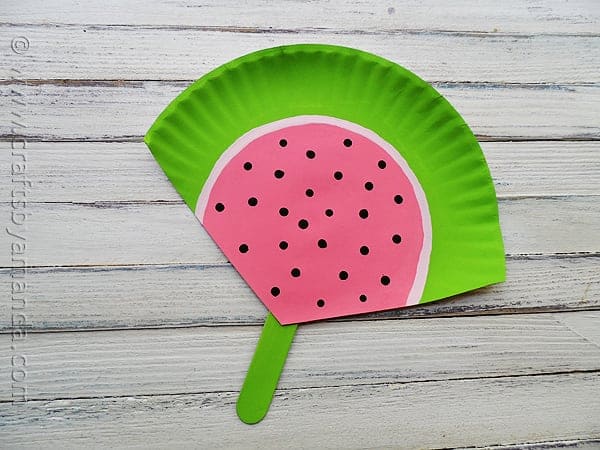20+ Watermelon Crafts for kids!! Perfect crafts for summer!