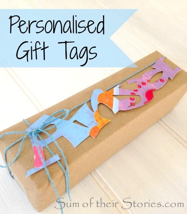 Personalised gift tags