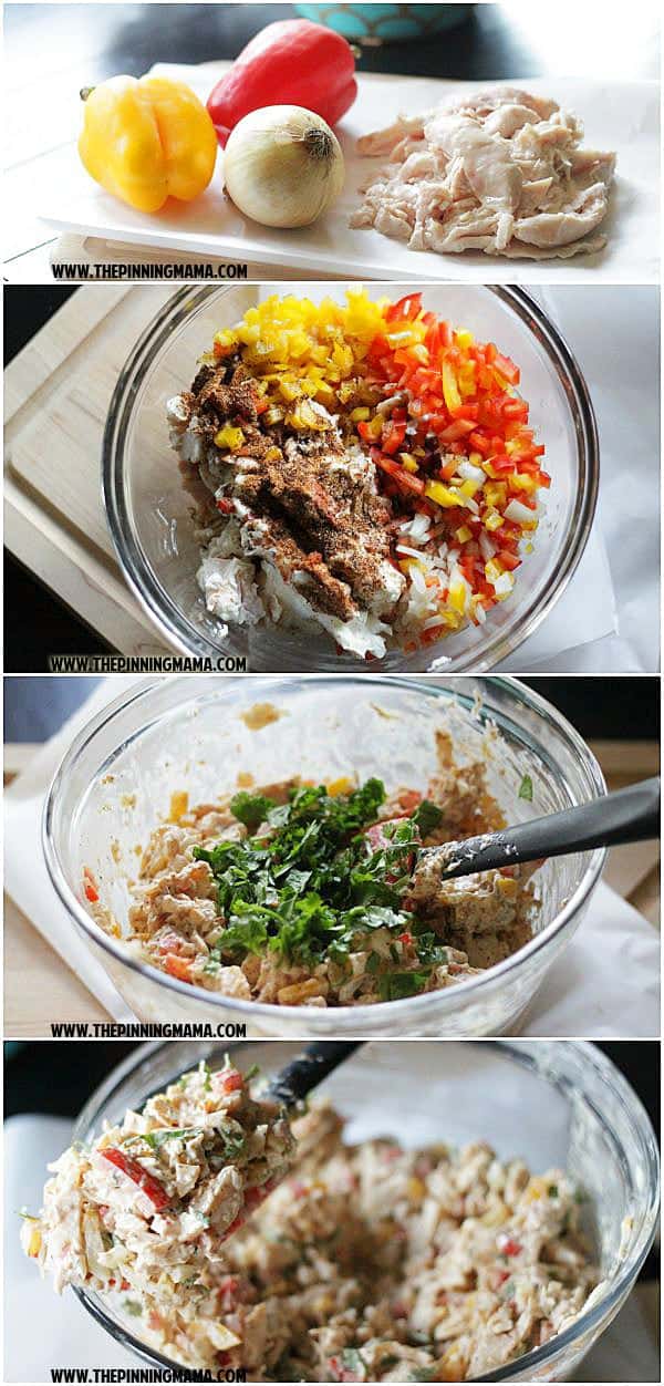 Must try! Fajita chicken salad recipe. I can't believe this is Paleo and Whole30! YUM!