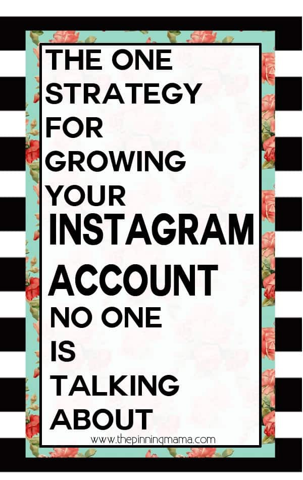 How to grow your following on Instagram the non-sleezy way.