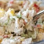 Paleo ranch chicken salad recipe! This is my husband's favorite thing we ate on Whole30!