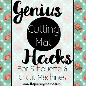 Cutting Mat tips and tricks for SIlhouette CAMEO, Cricut, and other cutting machines