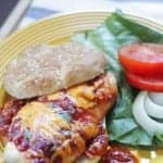 All the tangy goodness of sloppy joes baked into this one dish easy dinner recipe! Sloppy Joe Chicken Bake by www.thepinningmama.com