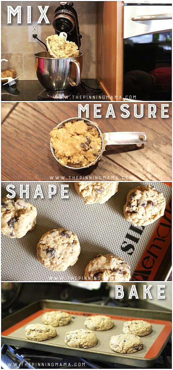 How to make thick, soft and chewy oatmeal cookies. The only recipe you will need.