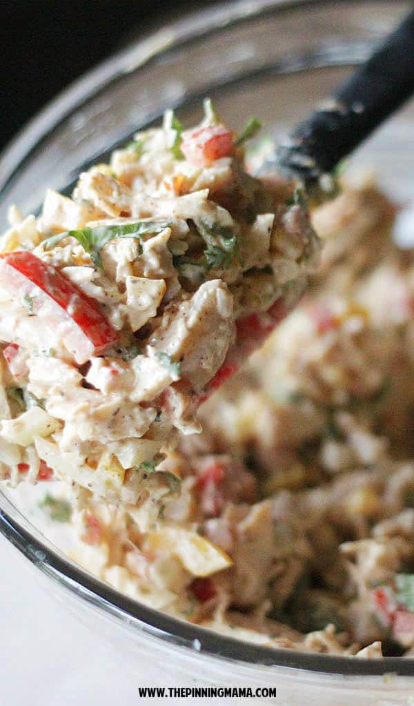 Must try! Fajita chicken salad recipe. I can't believe this is Paleo and Whole30! YUM!