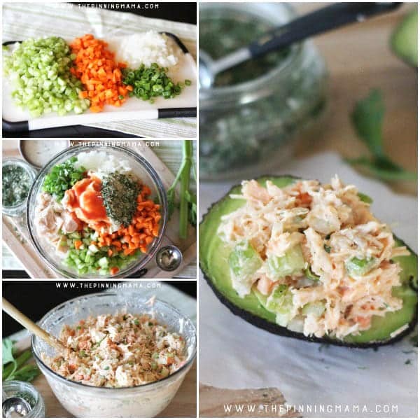 How to Make - Buffalo Ranch Chicken Salad. This easy recipe is so delicious! It is packed with flavors and you can make it as spicy as you want. As a bonus, it is Paleo, Whole30 Compliant, gluten free, dairy free, and just plain tasty whether you are following a special diet or not.
