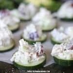 Greek Chicken Salad Recipe - This is AMAZING! Recipe includes directions to make it Whole30 compliant, paleo, gluten free, dairy free, and low carb! I didn't know healthy food tasted this good!