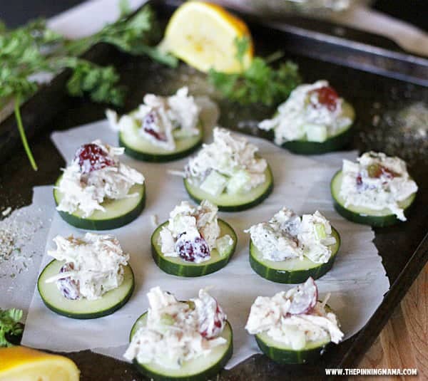 Greek Chicken Salad Recipe - This is AMAZING! Recipe includes directions to make it Whole30 compliant, paleo, gluten free, dairy free, and low carb! I didn't know healthy food tasted this good!