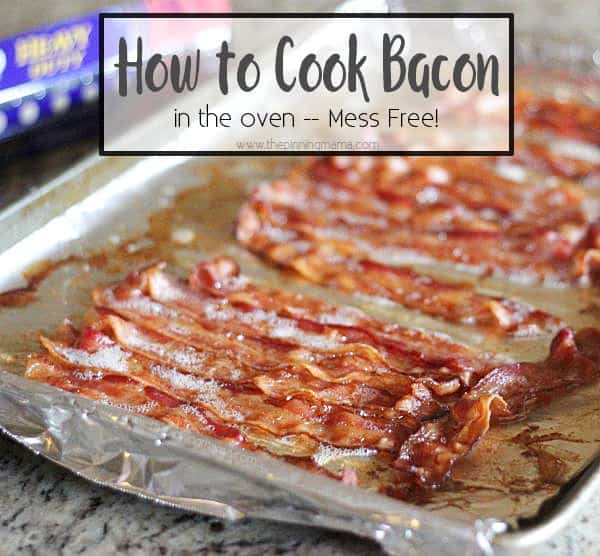 How to Cook {Perfect & Crispy} Bacon in the Oven >>>Pin Test