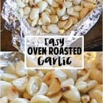 If you love garlic you NEED to read this. Perfect roasted garlic with only 2 minutes of prep!