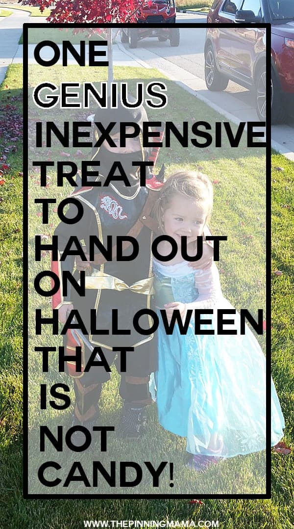 Love this idea for the kids on Halloween... And it is actually affordable!