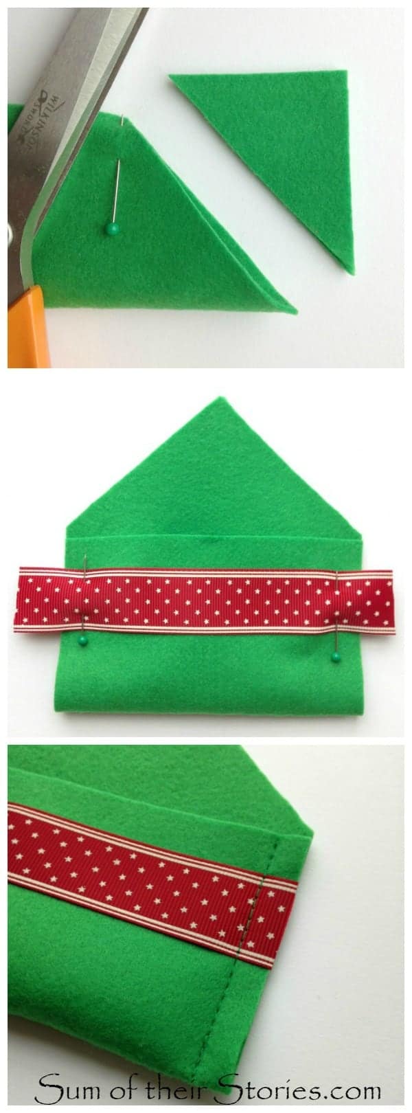 felt gift card wallet