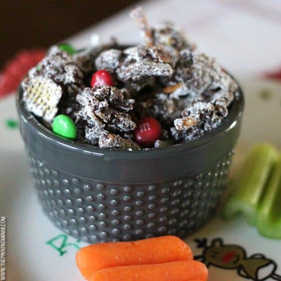 Leaving out reindeer food is an important part of our Christmas traditions each year. This special recipe ensures the reindeer have enough energy to pull Santa and the sleigh full of presents to the rest of the world after he leaves our home!
